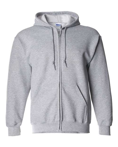 Full-Zip Hooded Sweatshirt - 12600