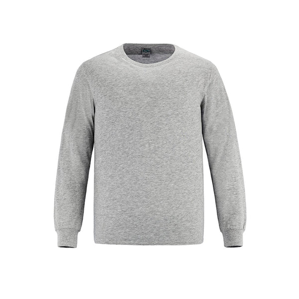 Breeze - Youth RING SPUN Combed Cotton Long Sleeve Crewneck T-Shirt