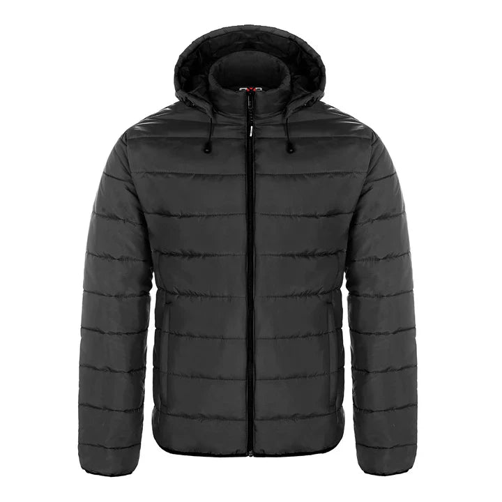 Glacial - Men's Puffy Jacket With Detachable Hood