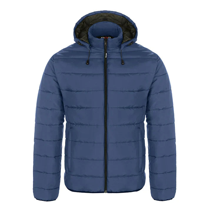 Glacial - Men's Puffy Jacket With Detachable Hood