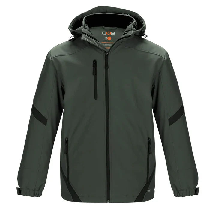 Typhoon - Men's Insulated Softshell Jacket w/ Detachable Hood