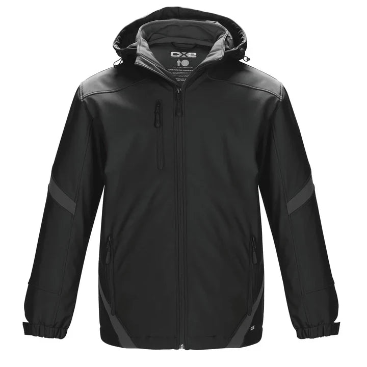 Typhoon - Men's Insulated Softshell Jacket w/ Detachable Hood