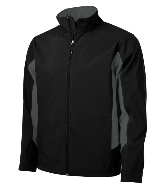 COAL HARBOUR® EVERYDAY COLOUR BLOCK WATER REPELLENT SOFT SHELL JACKET. J7604