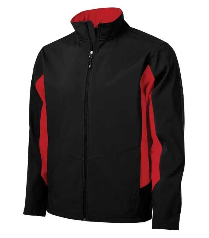 COAL HARBOUR® EVERYDAY COLOUR BLOCK WATER REPELLENT SOFT SHELL JACKET. J7604